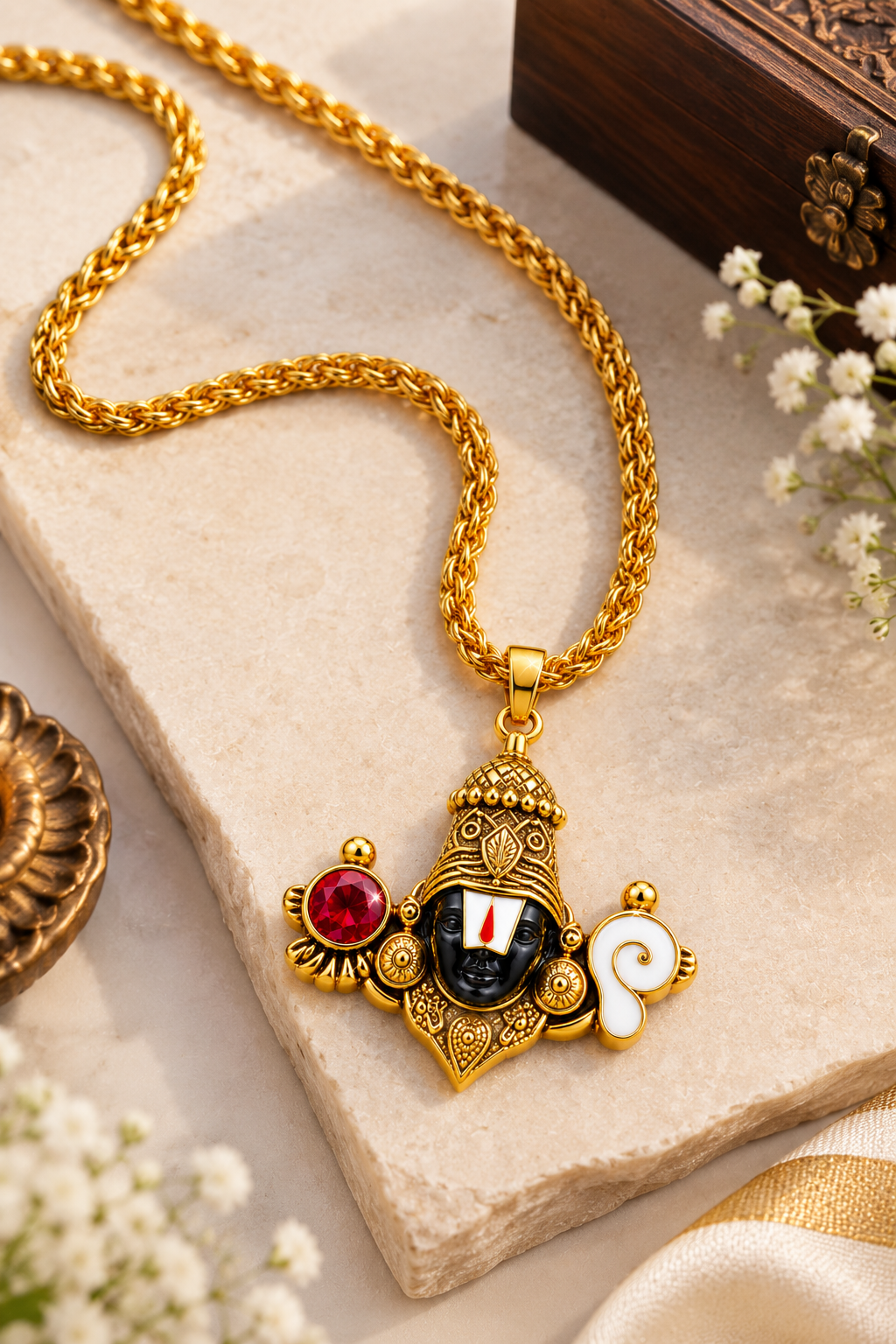 NEW BALAJI LOCKET CHAIN