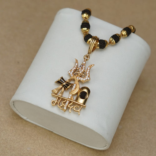 Mahadev Rudraksh Chain Pandant